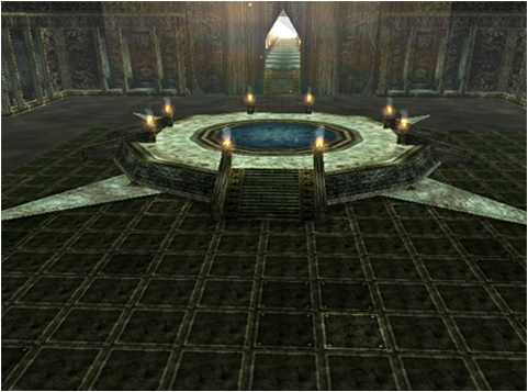 Interrior of Juraid Temple #1