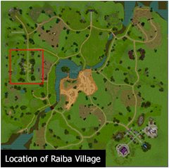 Location of Raiba Village